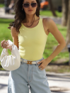 Женский боди из бифлекса Soft Shape Bodysuit Lemon 316