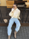 Жіночі джинси блакитного кольору Denim Ease Jeans 425