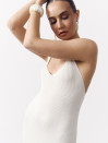 Женское вязаное платье Soft Knit Dress Milk 429 молочного цвета