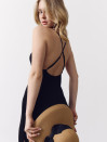 Женское черное вязаное платье Soft Knit Dress Black 429