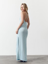 Голубое женское вязаное платье Soft Knit Dress Sky 429