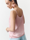 Жіночий топ на бретельках Satin Air Top Blush 340