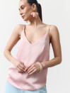 Жіночий топ на бретельках Satin Air Top Blush 340