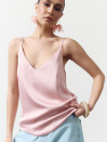 Жіночий топ на бретельках Satin Air Top Blush 340