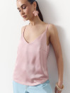 Жіночий топ на бретельках Satin Air Top Blush 340