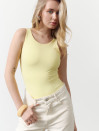 Женский боди из бифлекса Soft Shape Bodysuit Lemon 316