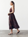 Юбка меди из тенсела Tencel Bloom Skirt Chocolate 411