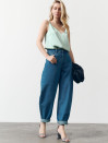 Жіночі сині джинси barrel Denim Ease Jeans 425