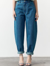 Жіночі сині джинси barrel Denim Ease Jeans 425