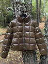 Жіноча стьобана куртка Olivia Puffer Jacket 466 з екопухом 