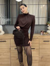 Мини платье 394 Chocolate Muse