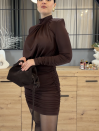 Мини платье 394 Chocolate Muse