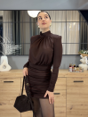 Мини платье 394 Chocolate Muse