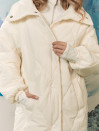 Пальто 393 Soft Warm Mood в молочному кольорі