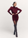 Мини платье 394 Wine Muse