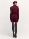 Мини платье 394 Wine Muse