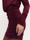 Мини платье 394 Wine Muse