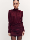 Мини платье 394 Wine Muse