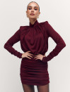 Мини платье 394 Wine Muse