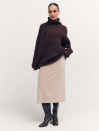 Трикотажна міді-спідниця 389 Cozy Line Midi з в’язаного трикотажу