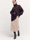 Трикотажна міді-спідниця 389 Cozy Line Midi з в’язаного трикотажу