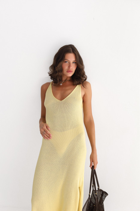 Жовта сукня Sunlight Knit 