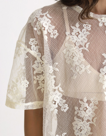 Футболка з гепюру Lace Whisper
