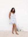 Blossom Air Dress — легкое шифоновое мини-платье с цветочным принтом.