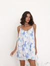 Blossom Air Dress — легкое шифоновое мини-платье с цветочным принтом.