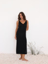 Черное летнее платье Sunlight Knit 