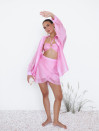 Костюм тройка Tencel Breeze Set розового цвета