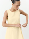 Желтое льняное платье макси свободного кроя Linen Flow Dress 450 Желтое льняное платье макси свободного кроя Linen Flow Dress 450