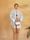 Женщина голубая повседневная рубашка из тенсела Breeze Shirt 432