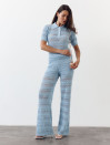 Штани з вʼязаного трикотажу з шортами Santorini Knit Pants 446
