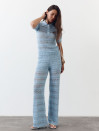 Штани з вʼязаного трикотажу з шортами Santorini Knit Pants 446