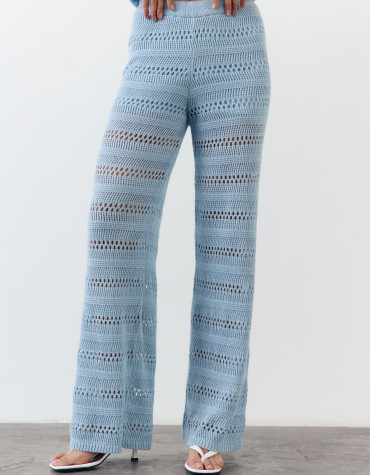 Штани з вʼязаного трикотажу з шортами Santorini Knit Pants 446