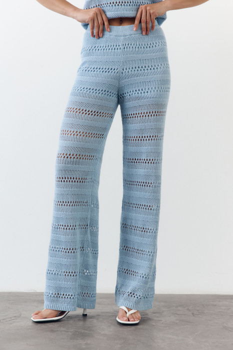 Штани з вʼязаного трикотажу з шортами Santorini Knit Pants 446