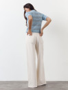 Женские широкие молочные джинсы Cloud Milk Jeans 438