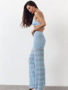 Штани з вʼязаного трикотажу з шортами Santorini Knit Pants 446