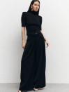 Чорні жіночі штани палаццо Flow Tailored Pants 416 