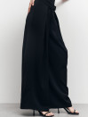 Чорні жіночі штани палаццо Flow Tailored Pants 416 