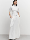 Женские брюки палаццо Flow Tailored Pants 416 в белом