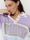 Жіноча футболка поло з трикотажу 418 Jacquard mood 