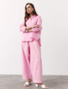 Рожеві лляні штани Banana Linen Pink 428 з преміального льону