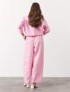 Рожеві лляні штани Banana Linen Pink 428 з преміального льону