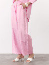 Рожеві лляні штани Banana Linen Pink 428 з преміального льону