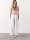 Білі лляні штани Banana Linen White 428 з преміального льону