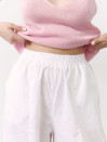 Білі лляні штани Banana Linen White 428 з преміального льону
