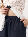Чорні лляні штани Banana Linen Black 428 з преміального льону