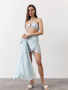 Голубой костюм тройка Tencel Breeze Set